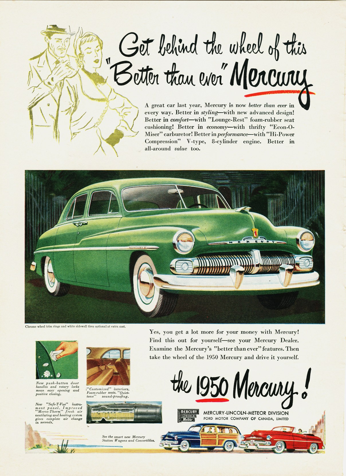 1950 Ford Canada Mercury 2